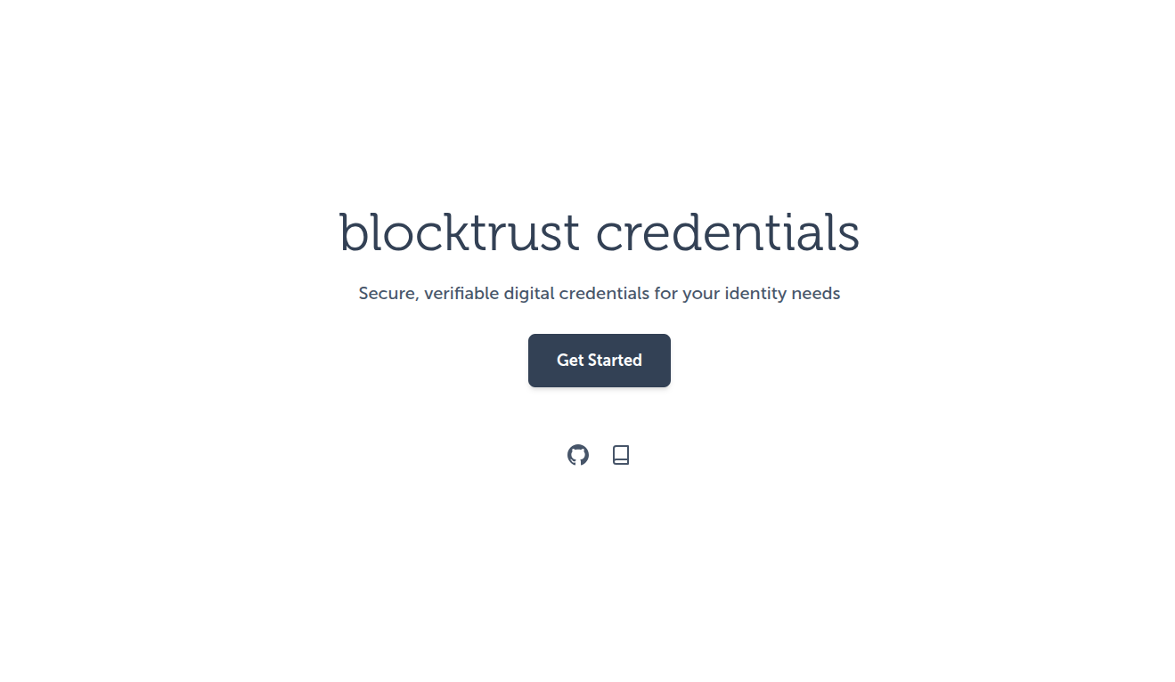 Blocktrust Credential Builder